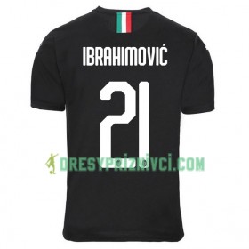 Fotbalové dres AC Milán Zlatan Ibrahimović 21 Alternativní 2019-2020 Krátký Rukáv
